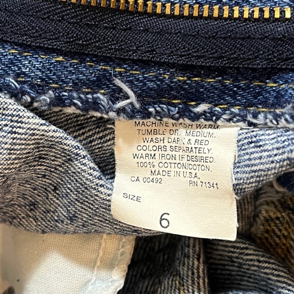 VTG L.L. Bean High Rise Jeans — Union Made | 24” - Picture 7 of 14